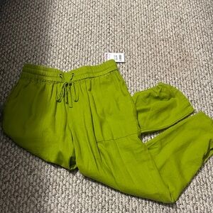 Jules & Leopold Lime Green Pants